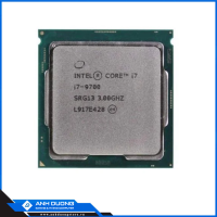 CPU Intel Core i7 9700 (4.70GHz, 12M, 8 Cores 8 Threads) TRAY chưa gồm Fan