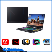 Laptop Gaming Acer Nitro 5 Tiger AN515-58-52SP NH.QFHSV.001 (i5-12500H, 8GB, 512GB, RTX 3050 4GB, 15.6 inch FHD, Win 11, Đen)