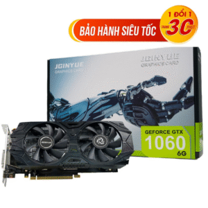 VGA JGINYUE NVIDIA GTX 1060 6GB GDDR5 2 FAN (New Full Box 36 tháng)