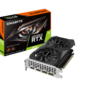 VGA Gigabyte RTX 3050 Windforce 6GB OC V2 (N3050WF2OC V2-6GD) (4 cổng xuất hình 2xHDMI và 2xDP)