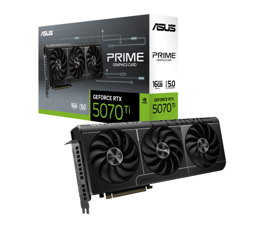 VGA Asus Prime RTX 5070 Ti 16GB GDDR7 (PRIME-RTX5070TI-16G)