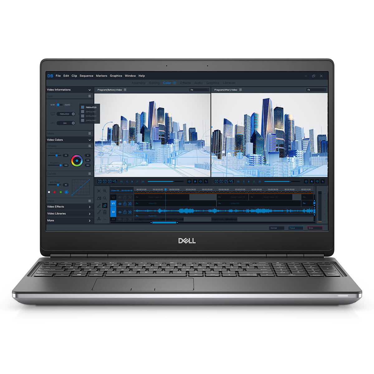 Laptop Cũ Dell Precision 7560_Core i7-11850H, RAM 16GB, SSD 512GB, NVIDIA RTX A2000, Màn 15.6 inch FHD 1920x1080