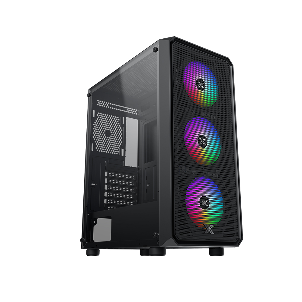 Vỏ case XIGMATEK DUO X 3F (EN45127) - GAMING ATX, KÈM 03 FAN XIGMATEK Z20F