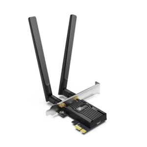 Cạc mạng không dây TP-Link PCI-E Archer TX55E (Chuẩn AX/ AX3000Mbps/ 2 Ăng-ten ngoài/ Bluetooth)